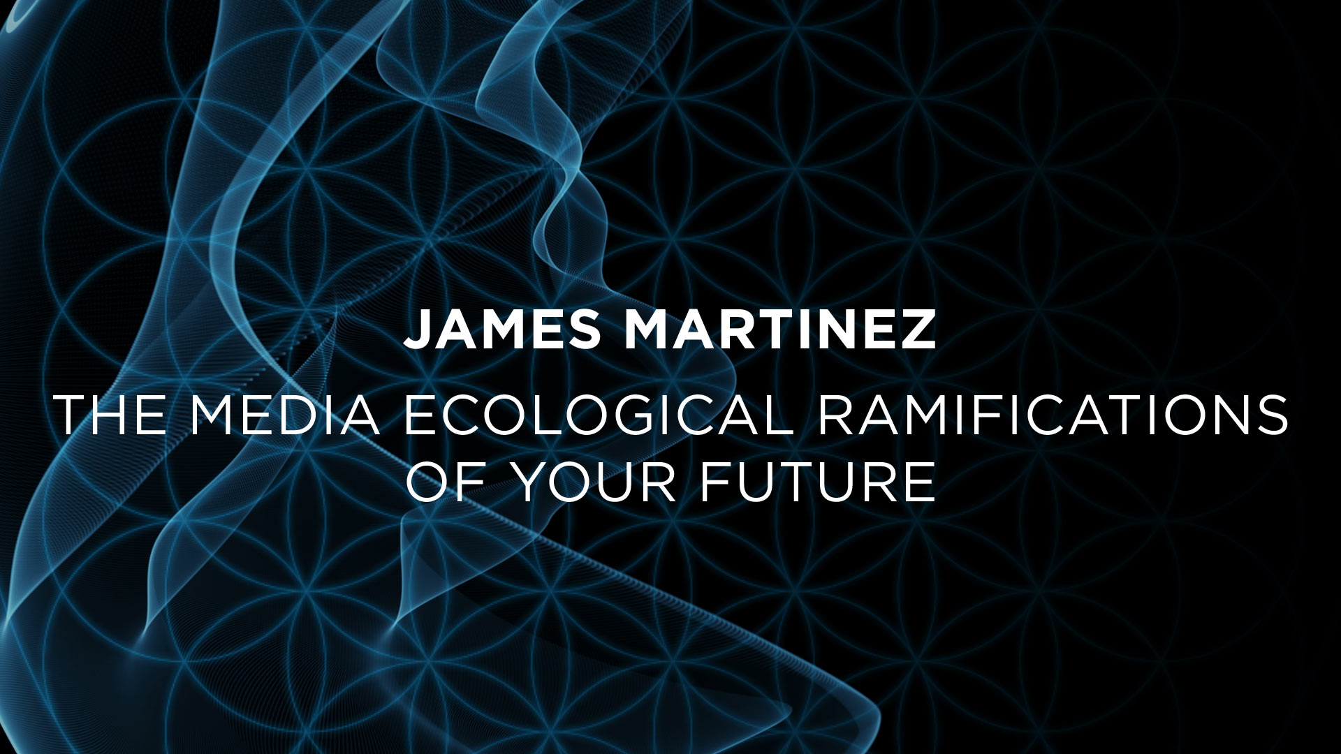 James Martinez – The Media Ecological Ramifications of Your Future